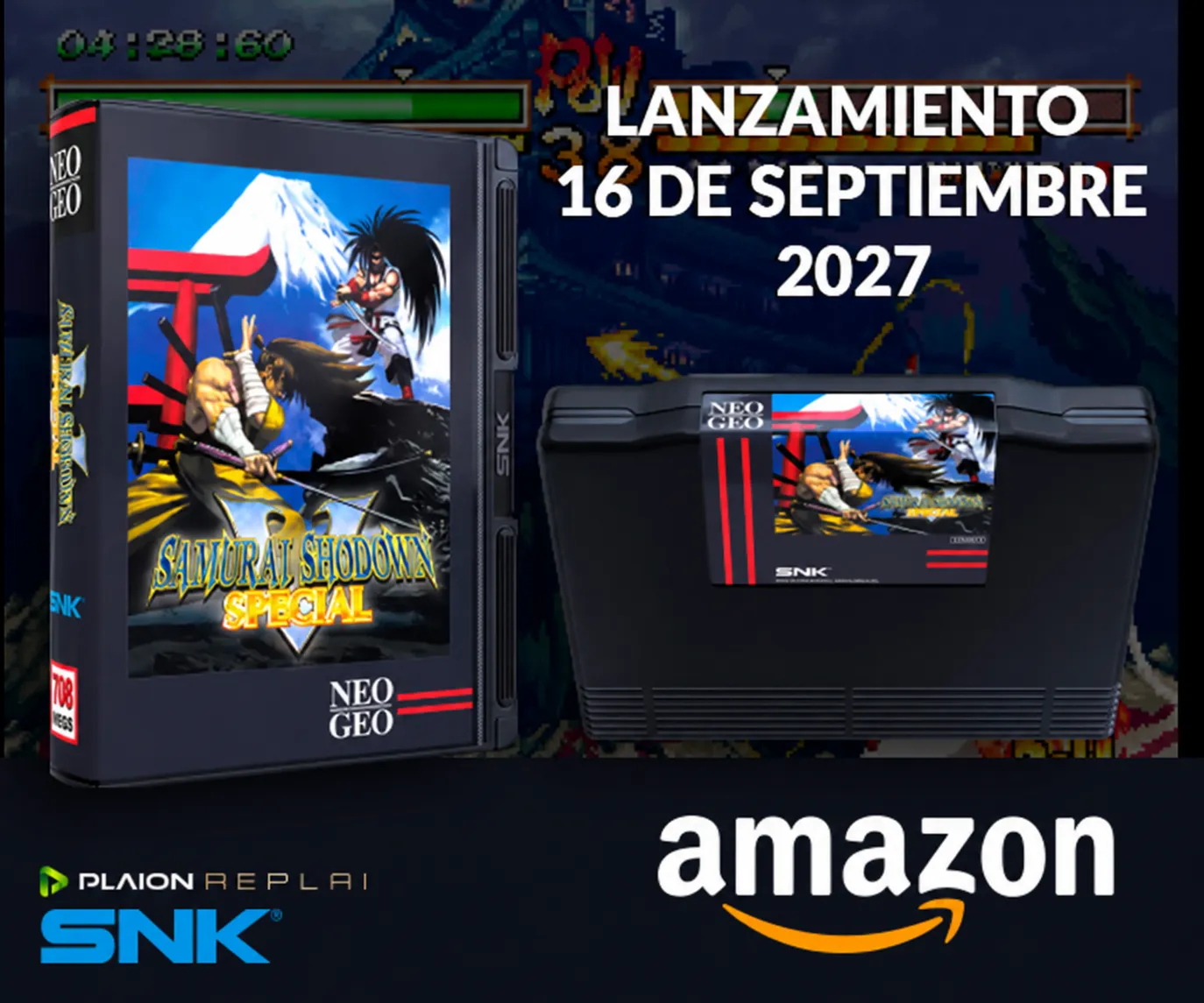 Lanzamiento de Samurai Shodown V-10